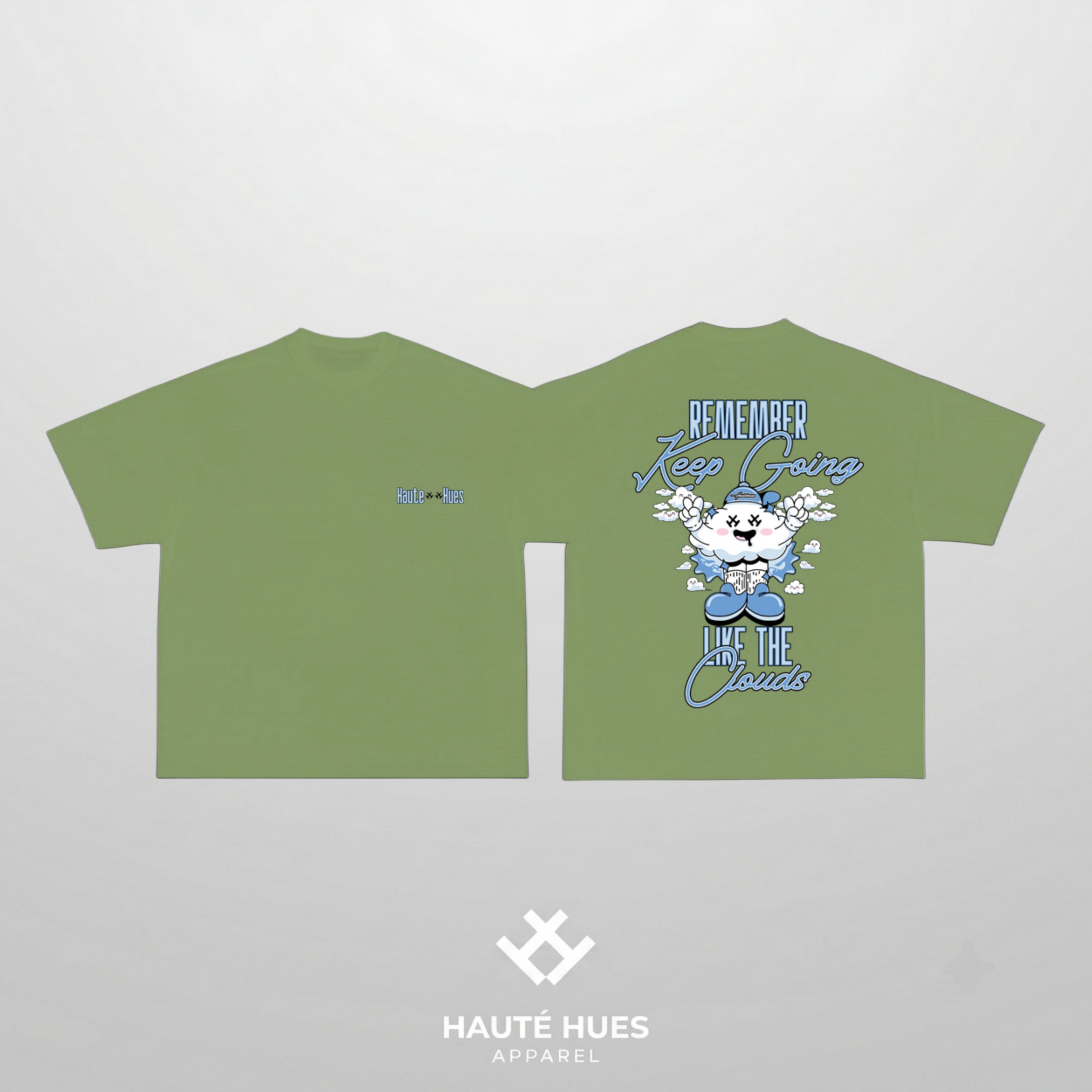 Over the Clouds Street Oversized Tee