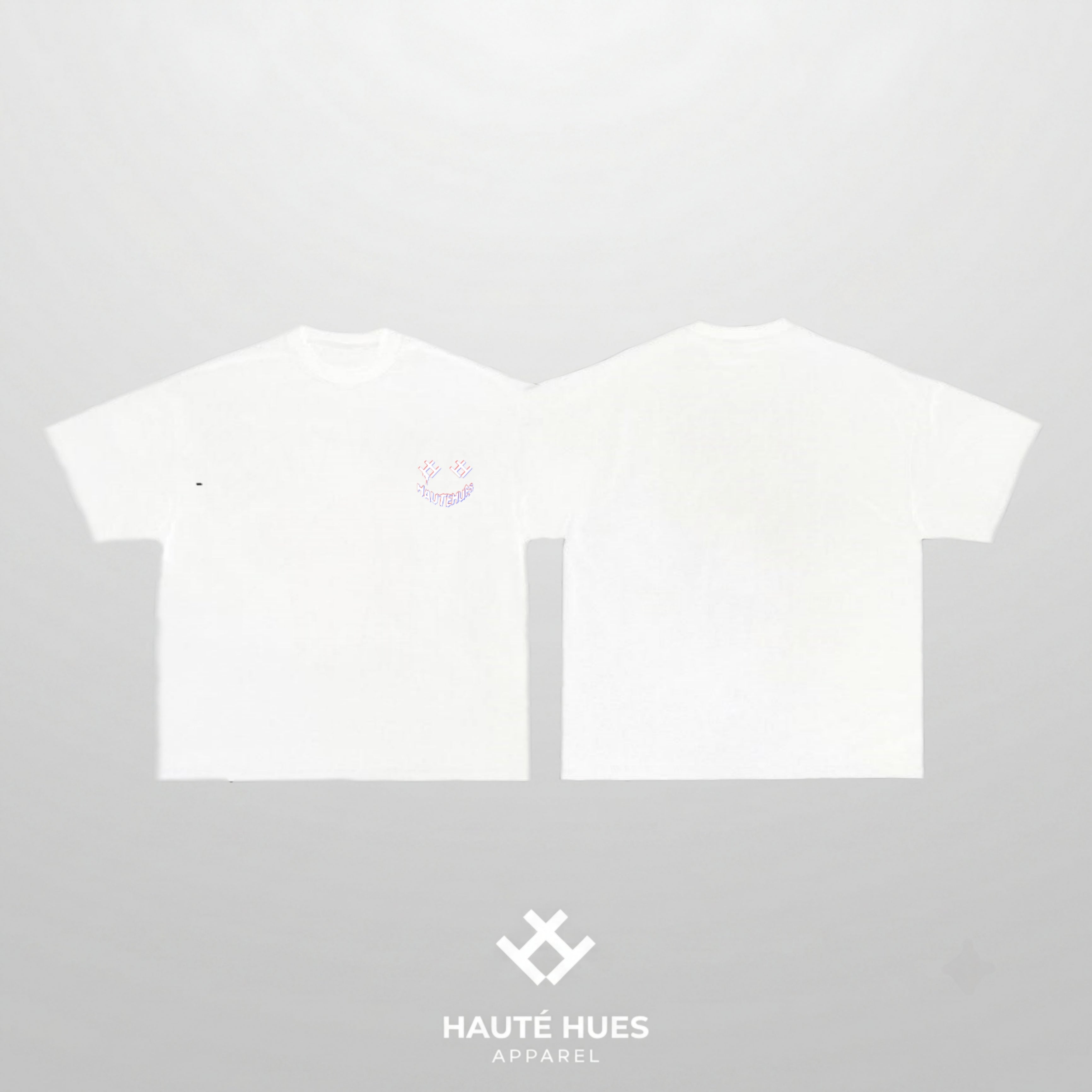 Haute Hues Smiley Oversized Logo Tee