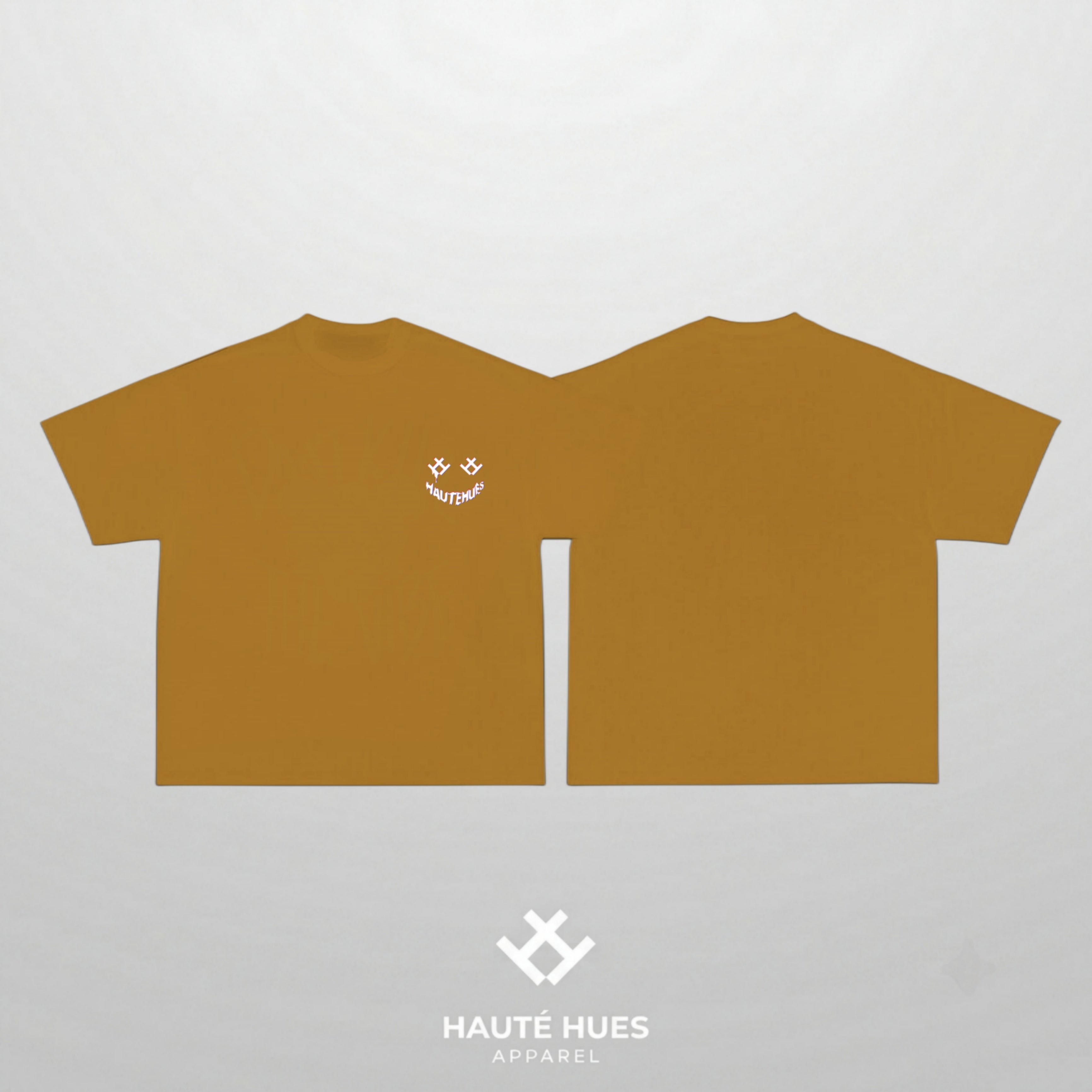 Haute Hues Smiley Oversized Logo Tee
