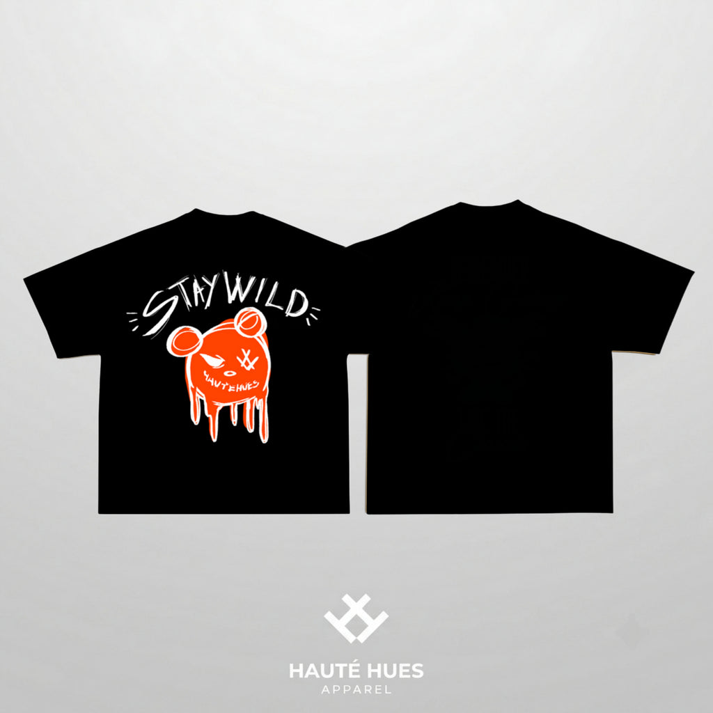 Stay Wild Street Oversized Tee