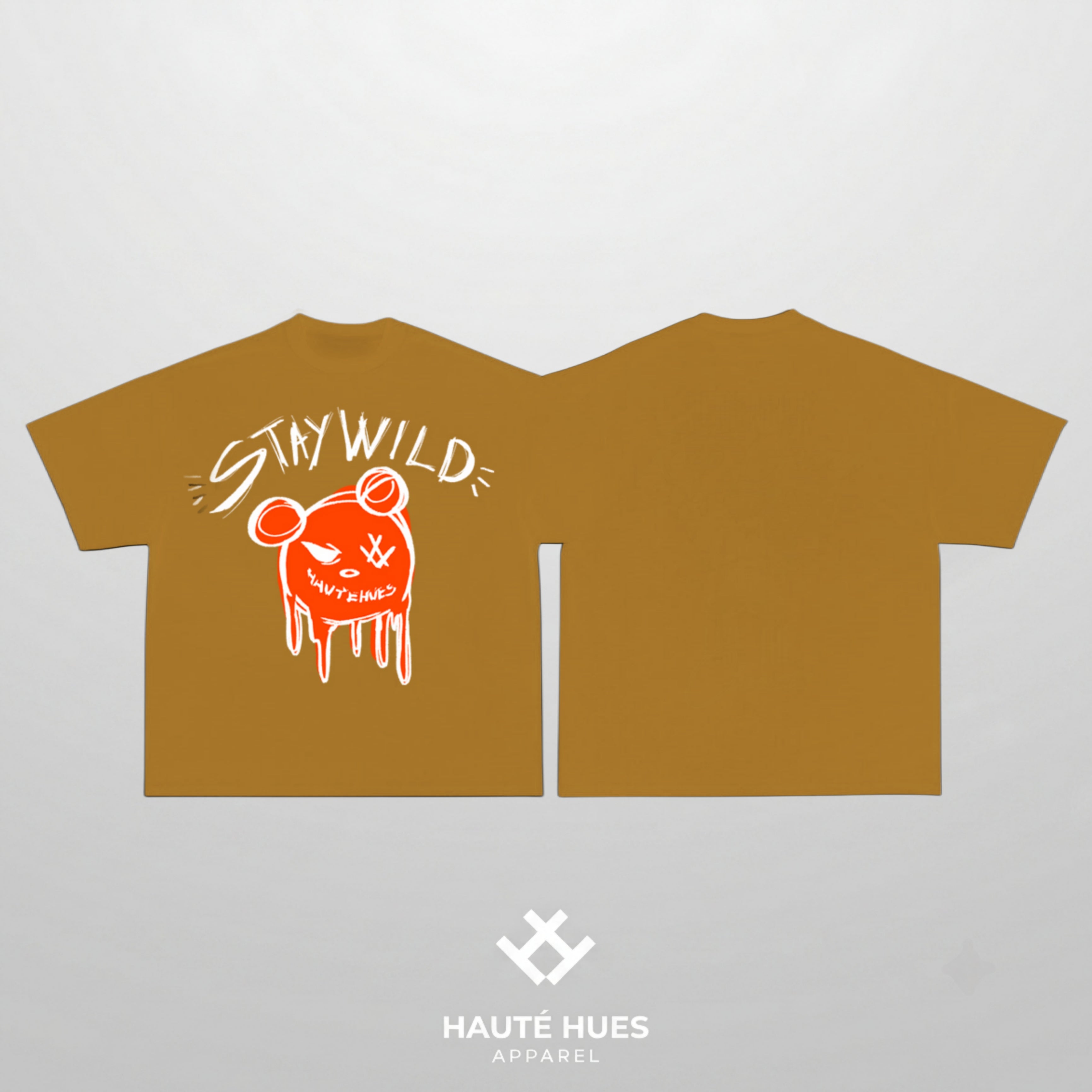Stay Wild Street Oversized Tee