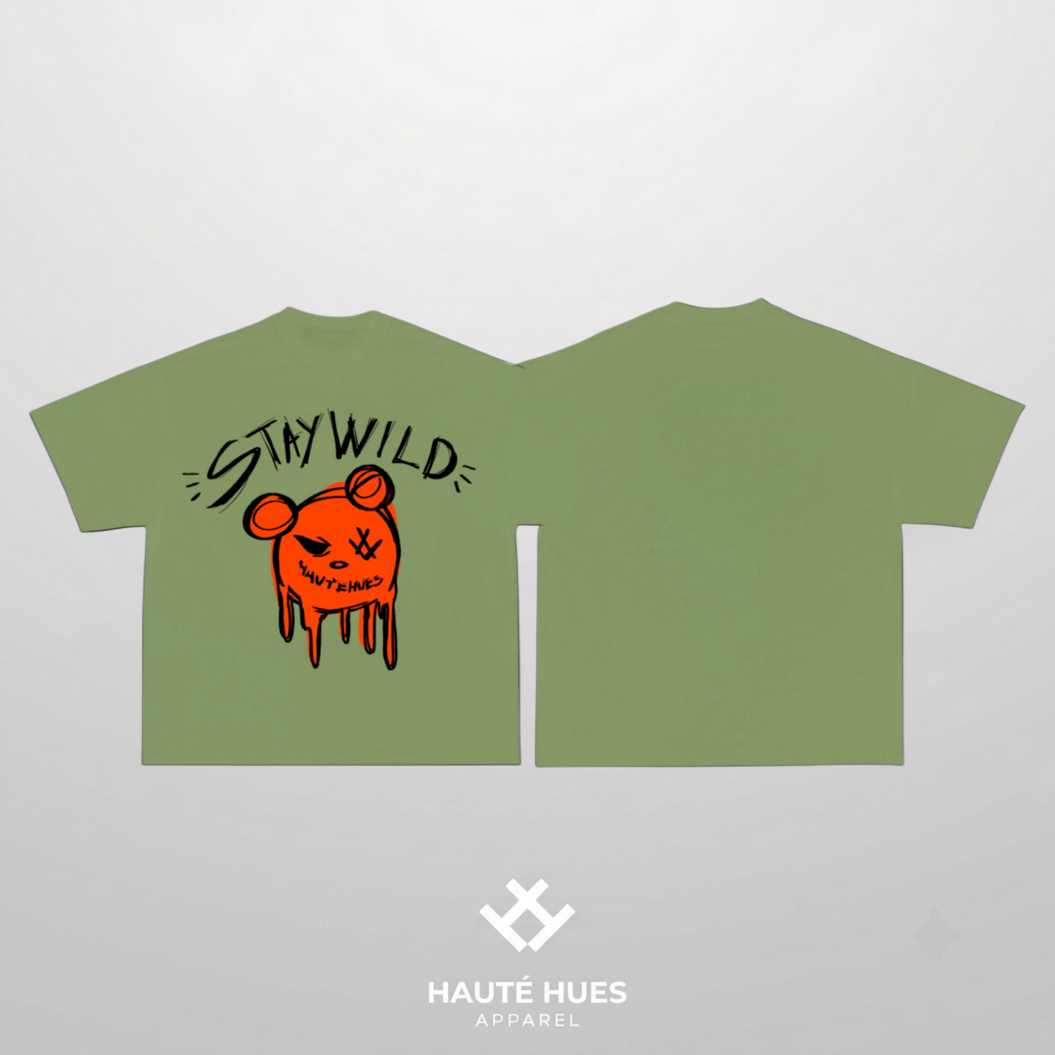 Stay Wild Street Oversized Tee