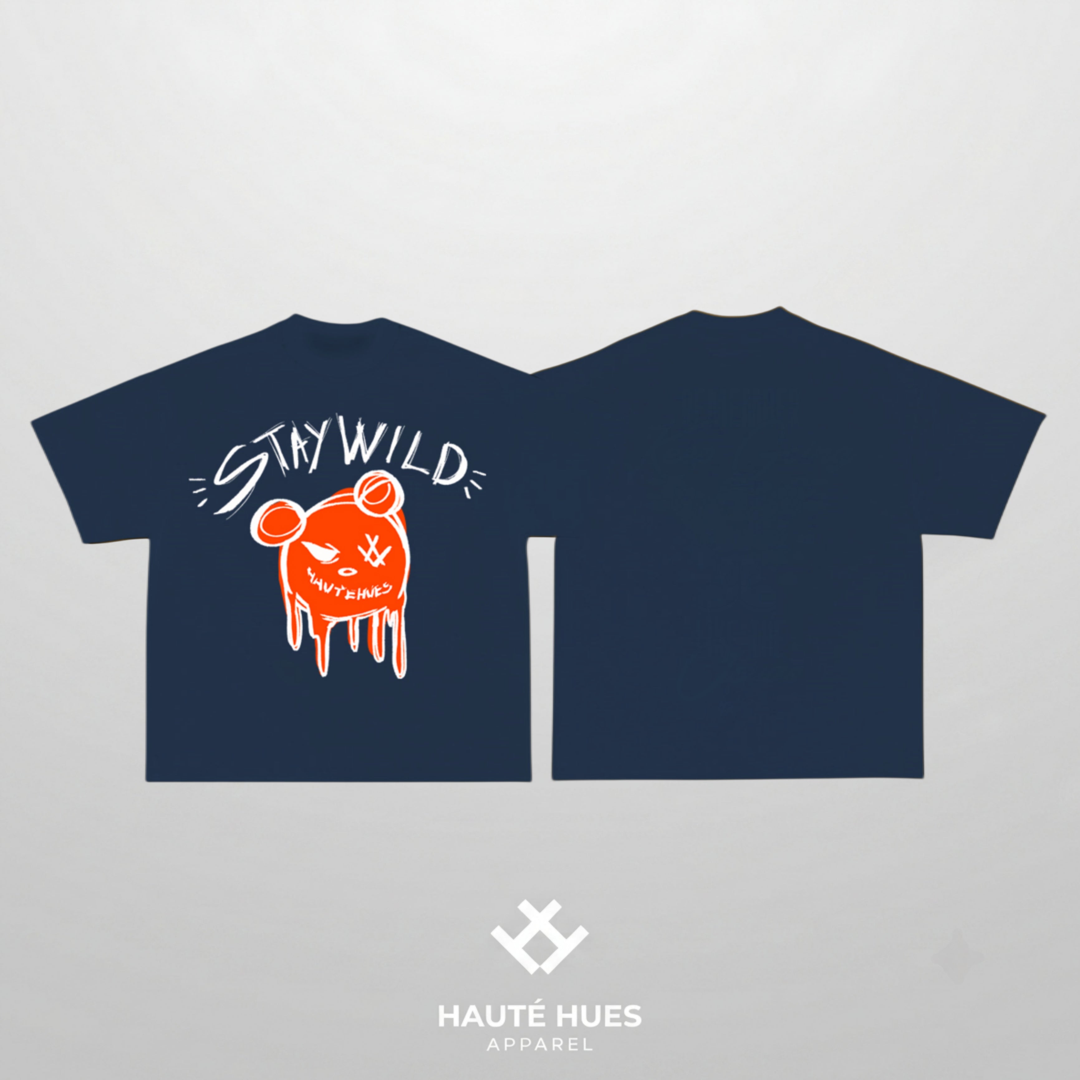 Stay Wild Street Oversized Tee