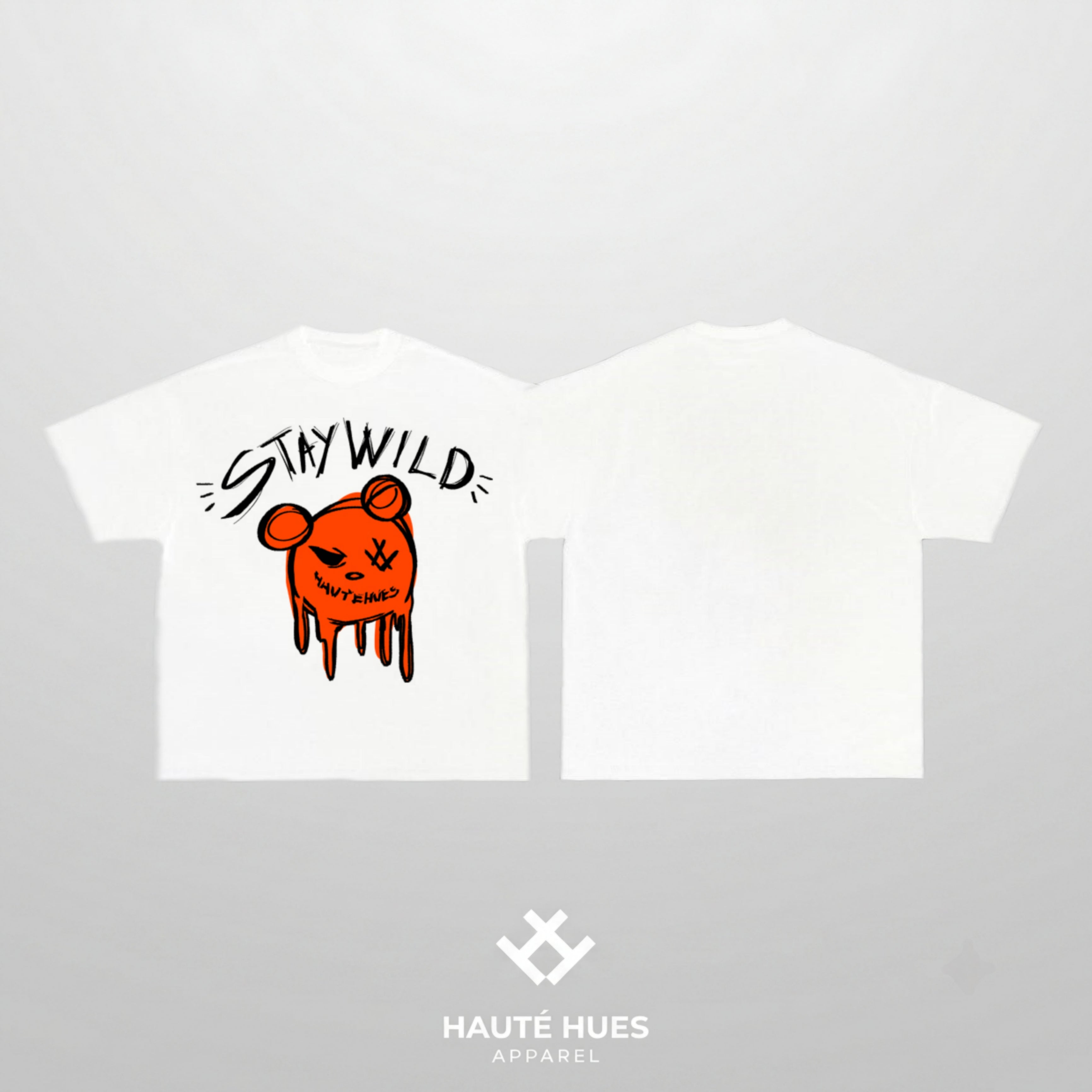 Stay Wild Street Oversized Tee
