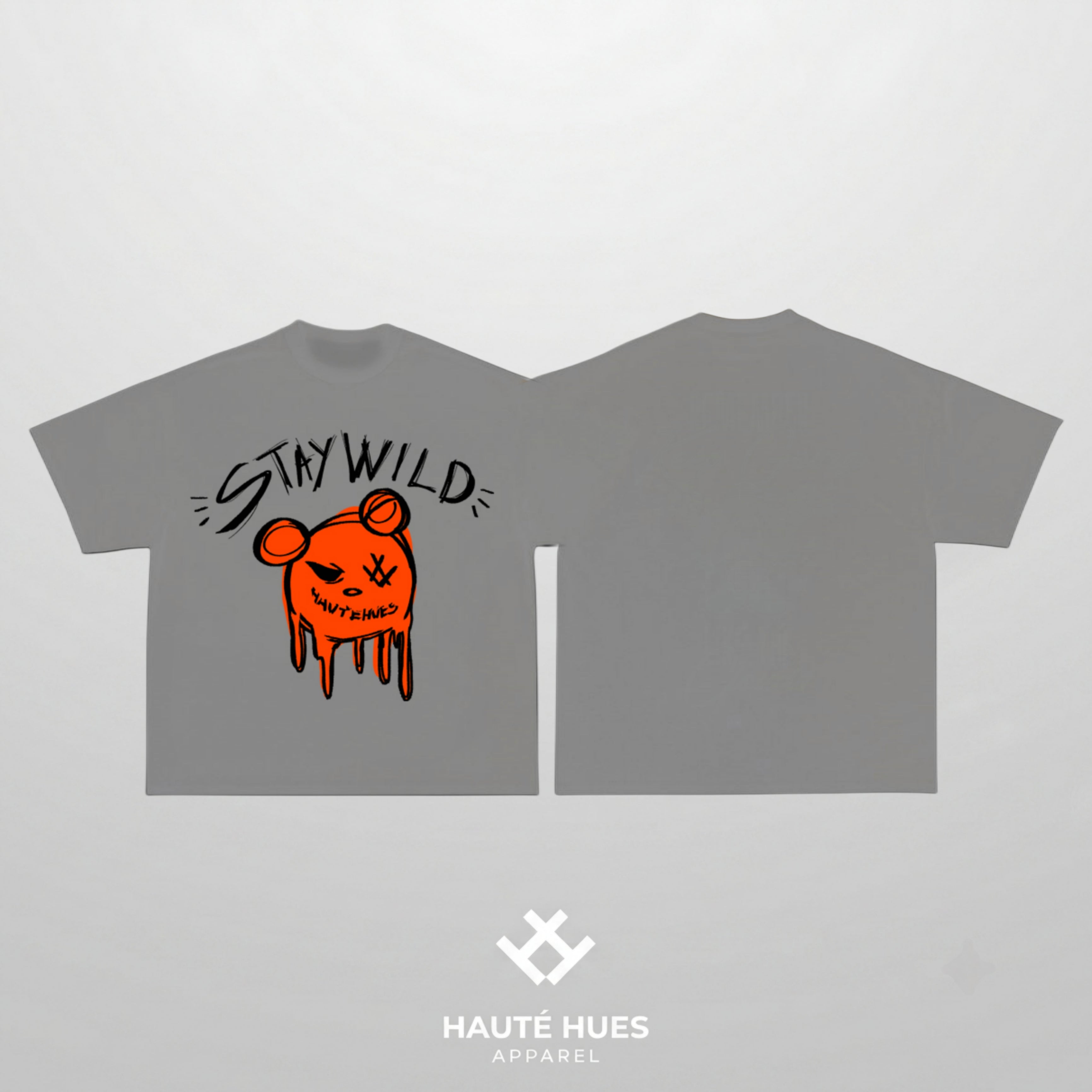 Stay Wild Street Oversized Tee