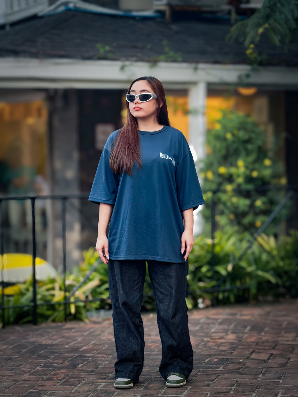 Over the Clouds Street Oversized Tee
