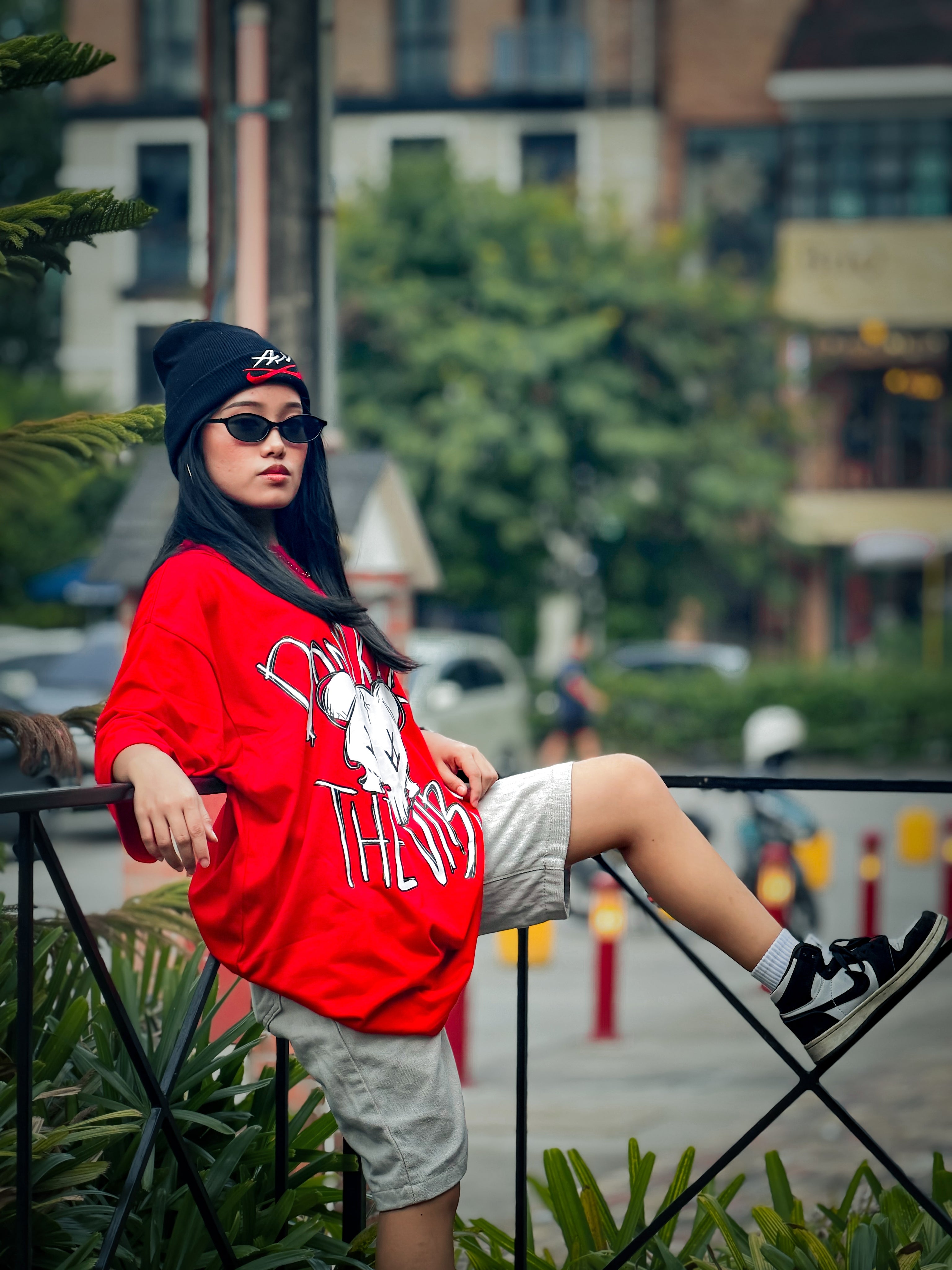 Don't Kill The Vibe Oversized Shirt