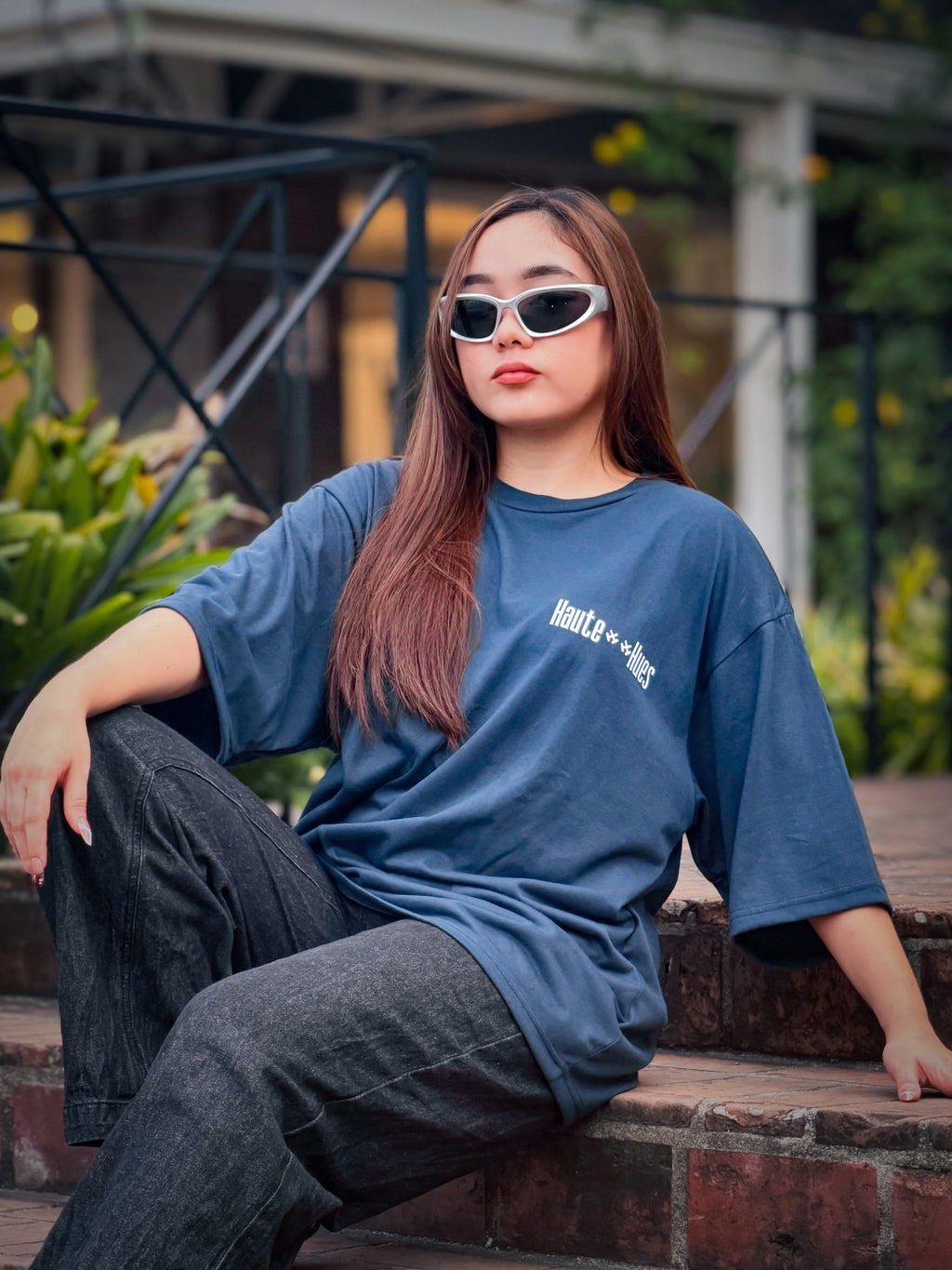 Over the Clouds Street Oversized Tee
