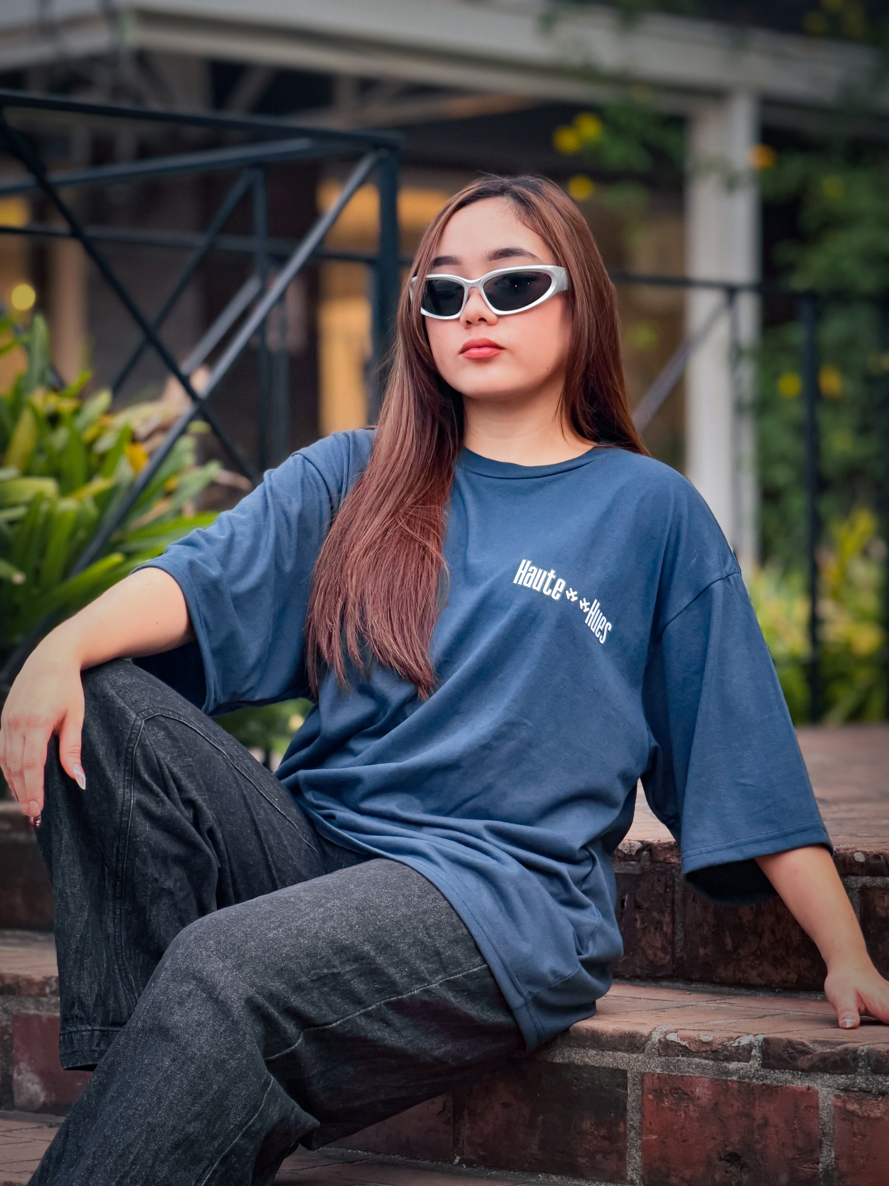 Over the Clouds Street Oversized Tee